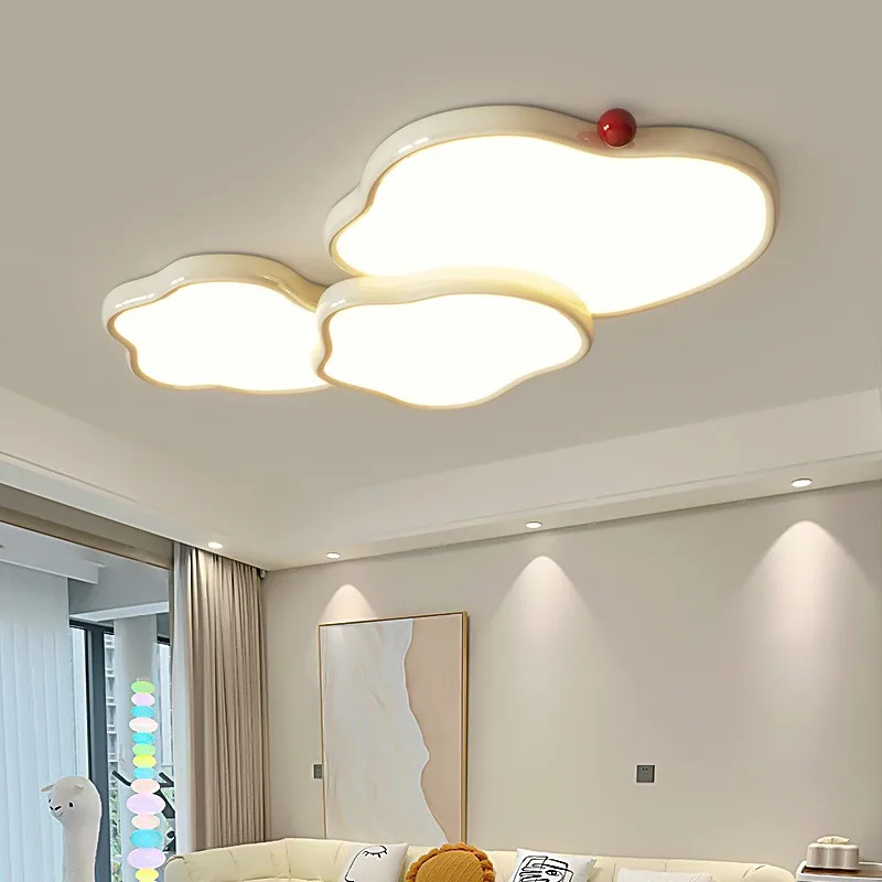 Lamps Whole House 2026 New Modern Simple Living Room Main Light Cream Wind Cloud Atmospheric LED Zhongshan Ceiling Light