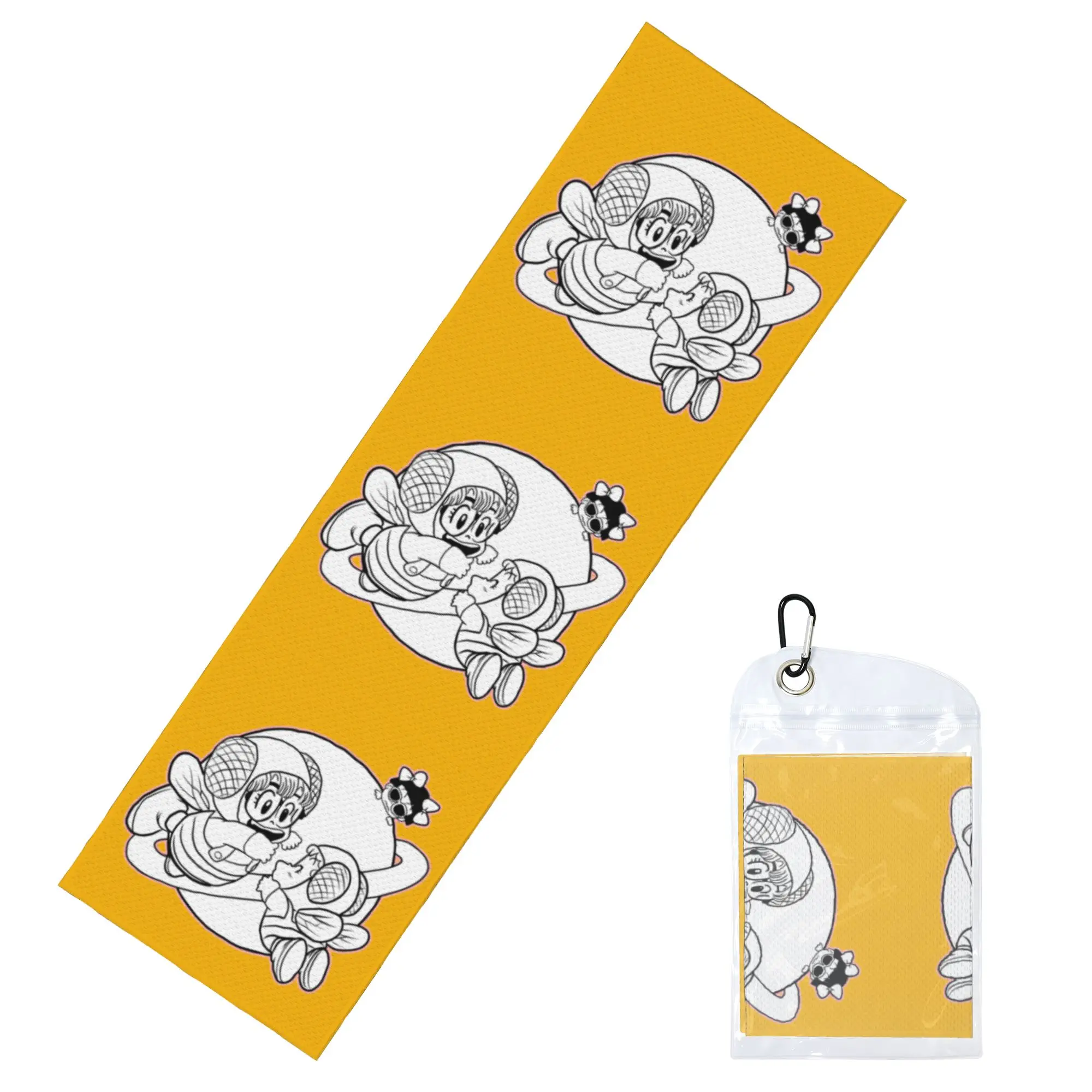 Cartoon Comics Arale Dr Slump Cold Exercise Towel Yoga And Fitness Running Outdoor Activities Travelling Swimming Camping Towels