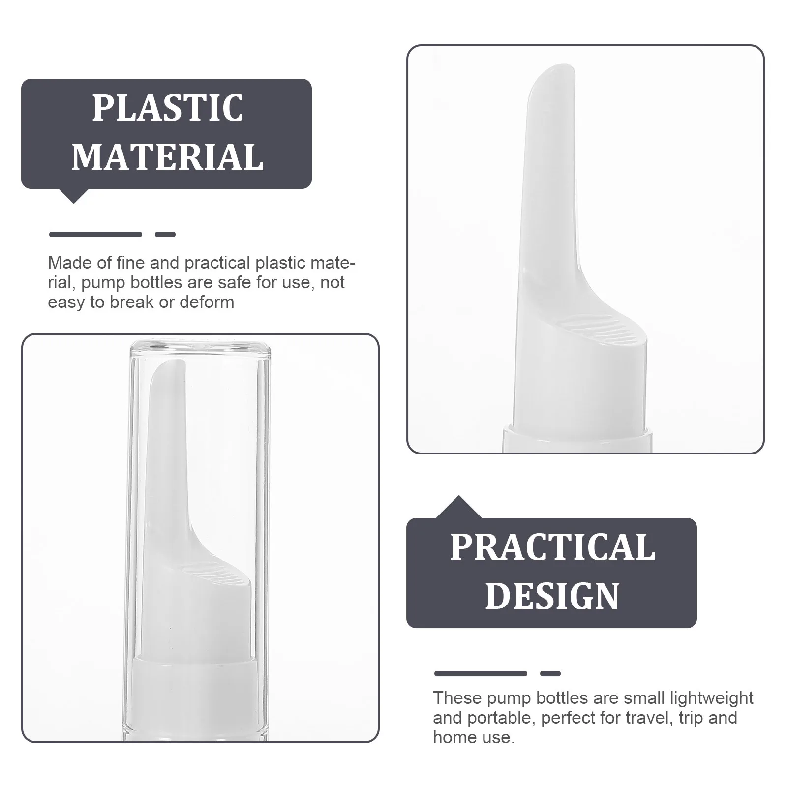 

15Pcs Eye Cream Bottles Airless Pump Dispenser Leak Proof Travel Size Small Container Vacuum Pump Bottles for Skincare