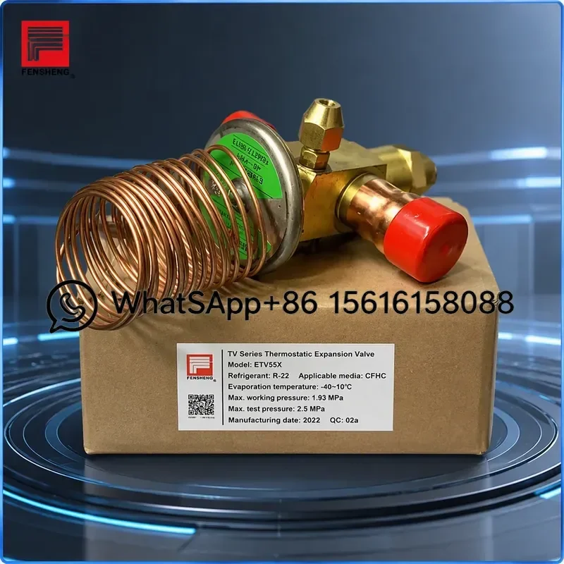 Original Fengshen R22 External Balance Expansion ValveETV26X ETV20XW100  ETV20L  ETV35X ETV45X ETV55X ETV65X ETV75X ETV100X