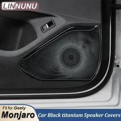 LINNUNU Audio Speaker For Geely Monjaro KX11 Manjaro Horn covers Central control Loudspeaker soundCover interior Accessories
