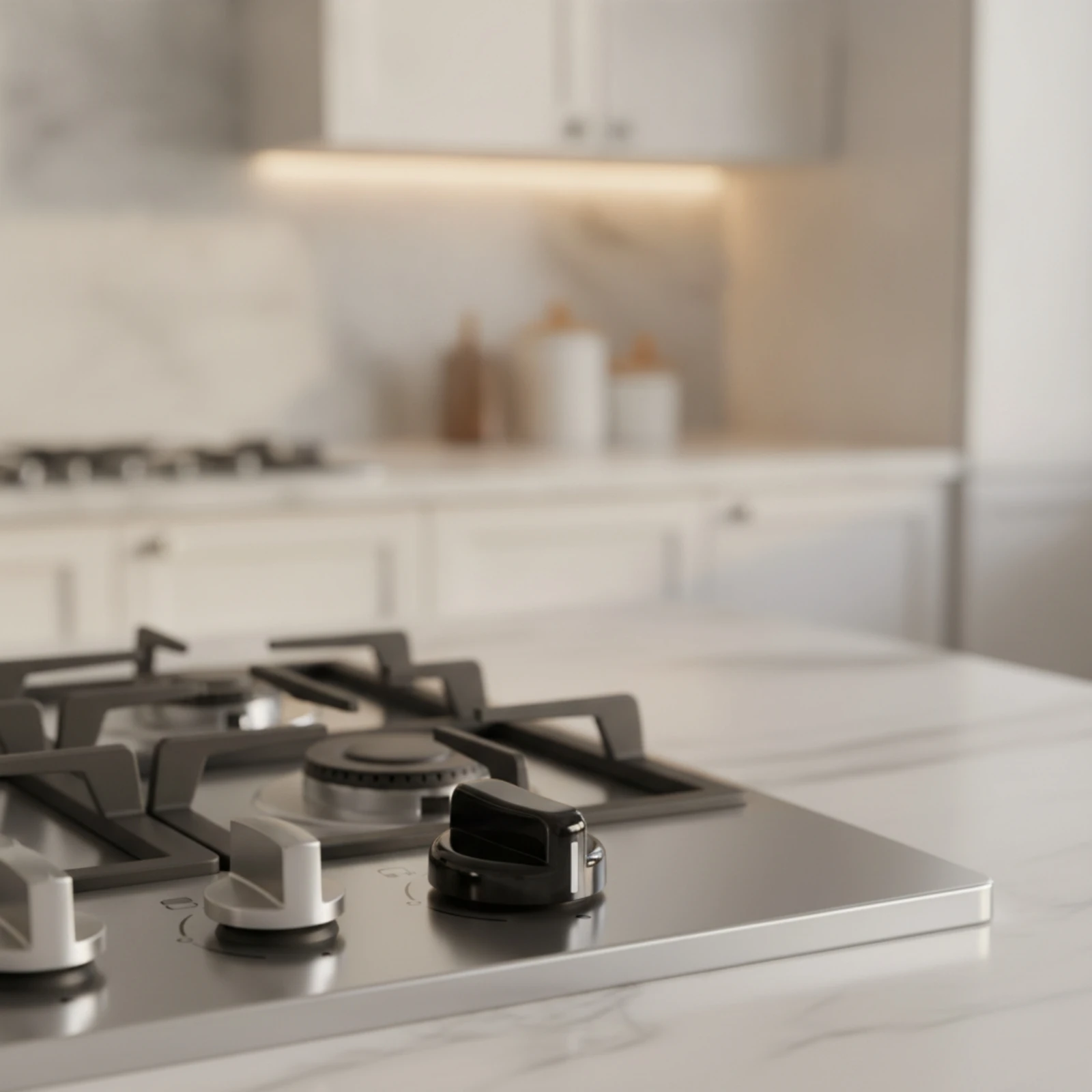Gas Cooktop Knob Replacement Cooktop Control Knob Appliance Part Easy to Install Hardware Long-Lasting for Kitchen