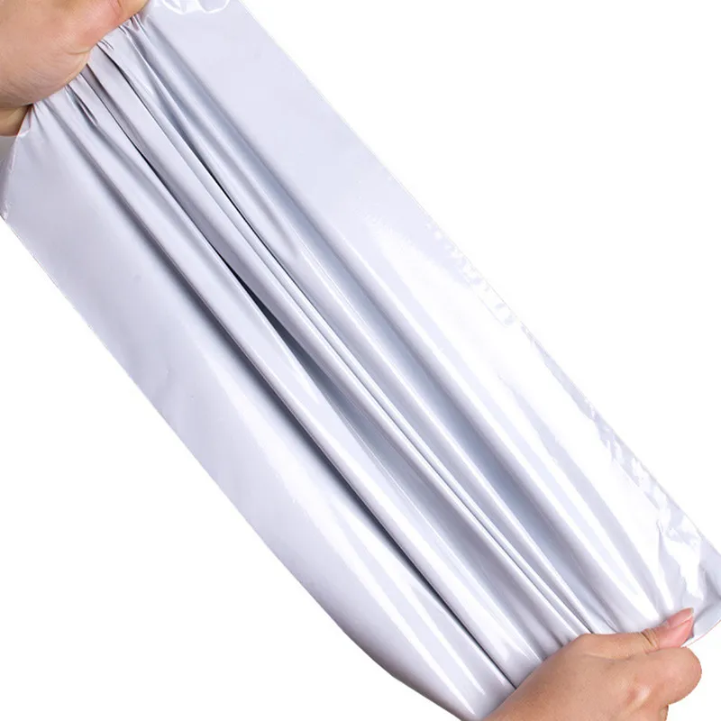 30Pcs White Self-seal Adhesive Courier bags Storage Bags Plastic Poly Envelope Mailer Postal Shipping Mailing Bags