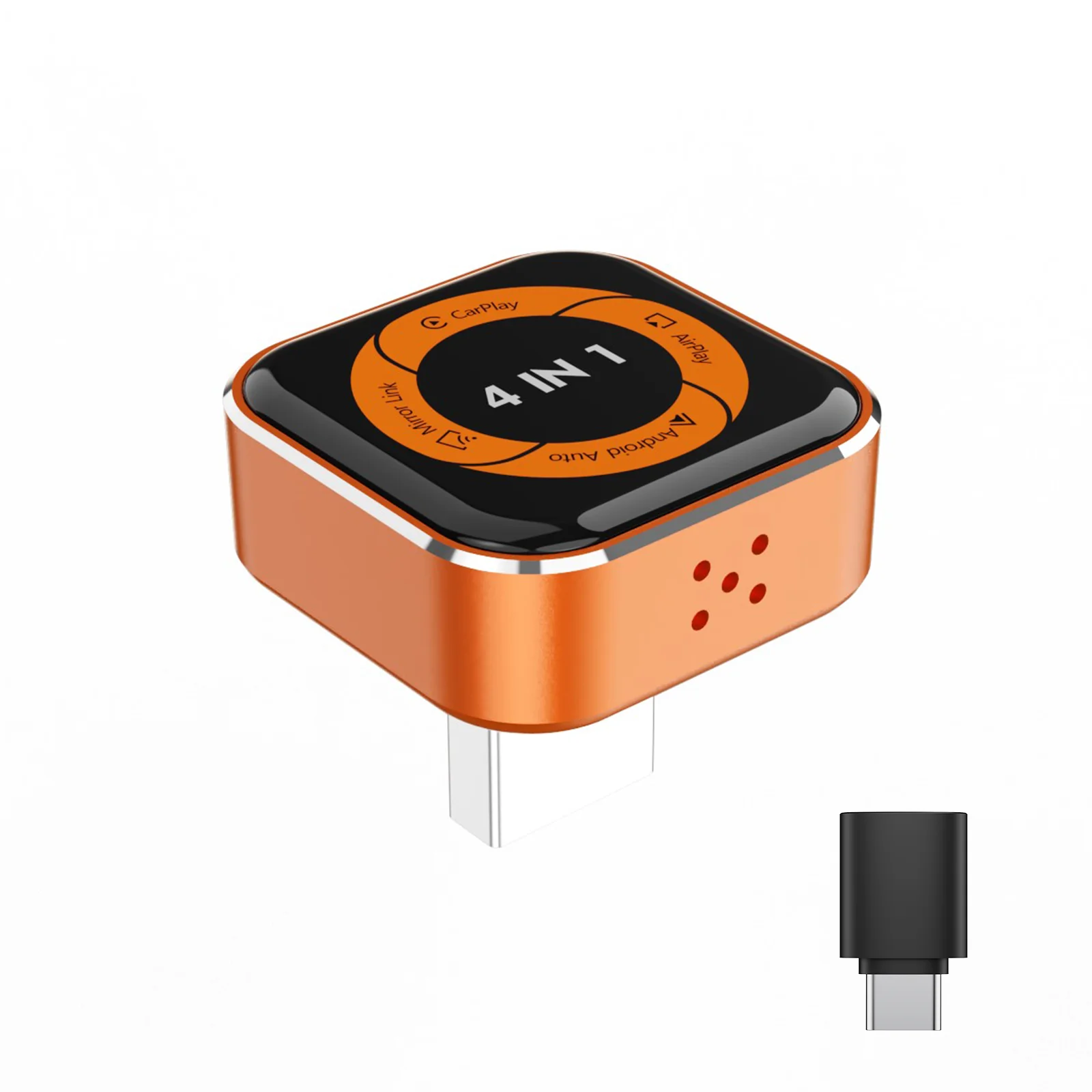 2026 4‑in‑1 Wireless CarPlay Adapter (USB‑C) image