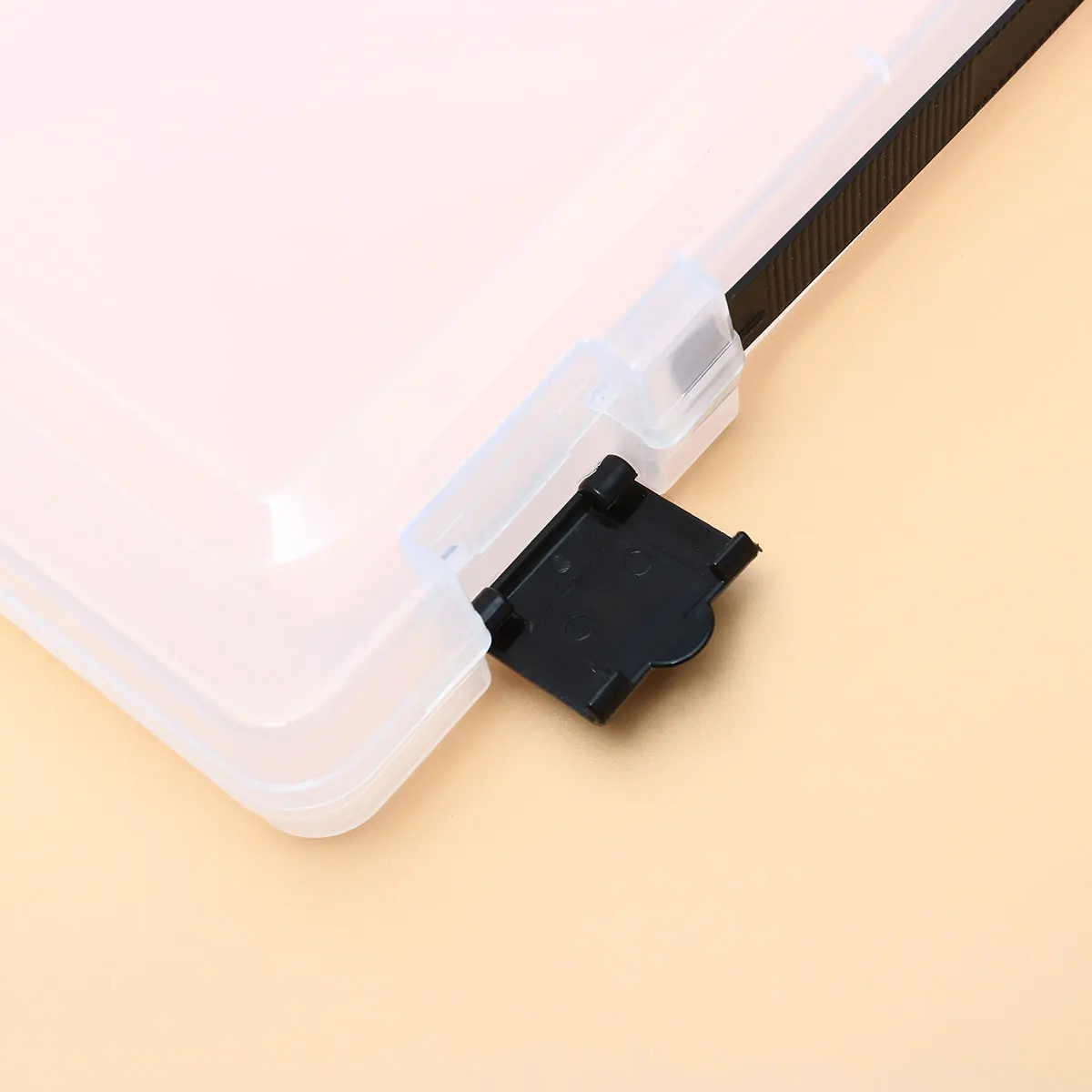 

Clear Plastic Document Storage Box Transparent Paper Filling File Case Stackable Lightweight Portable Certificate Holder For