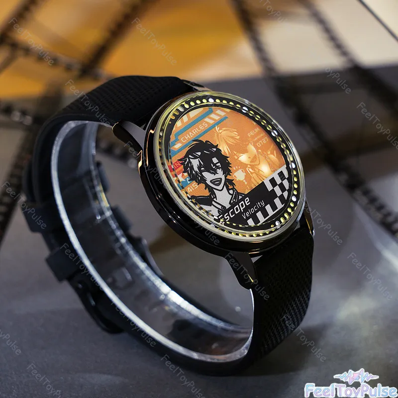 lucky-stone-link-click-official-anime-watch-time-escape-series-silicone-strap-wristwatch-concert-themed-collectible-for-anime