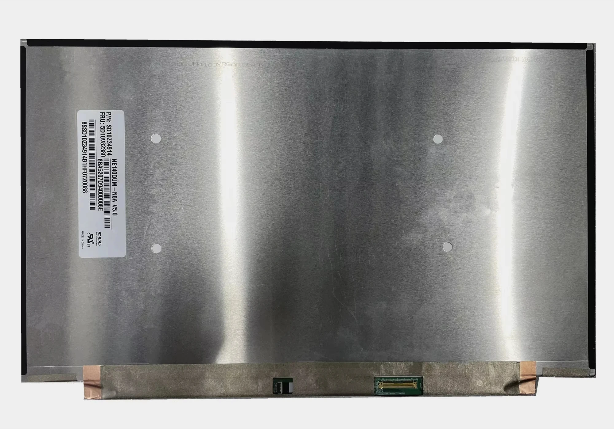 

NE140QUM-N6A V5.0 NE140QUM N6A 14.0'' Laptop LCD Screen Panel 3840*2160