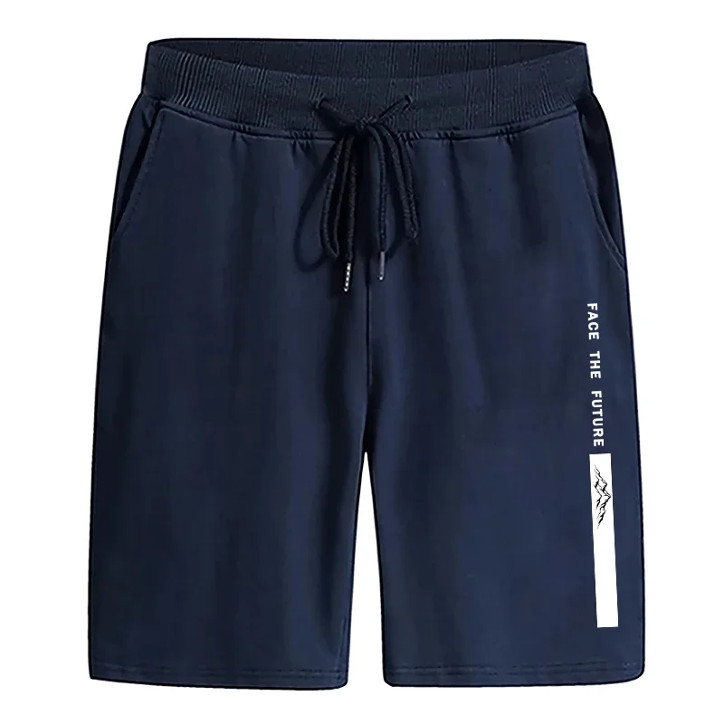 Face the Future Print Casual Shorts 2026 Summer Hot Sale Mens Sports Shorts Home Outdoor Comfort Soft Short Pants Knee Length