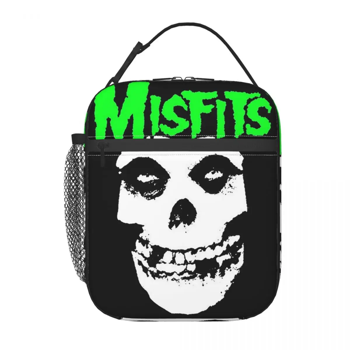 

Misfits изолированная сумка для обеда с черепом для женщин и детей, герметичные коробки для еды, термосумка для ланча