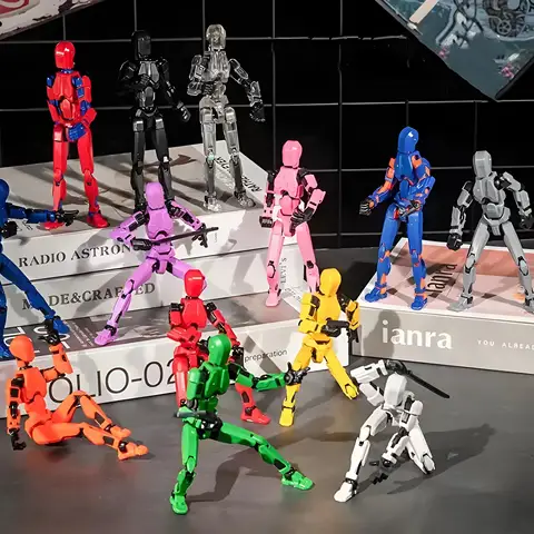 Многосочленённый подвижный робот-манекен, напечатанный на 3D-принтере, 13 фигурок, подвижный робот в полный рост, игры для родителей и детей дэдпул sh figuarts отзывы - №1