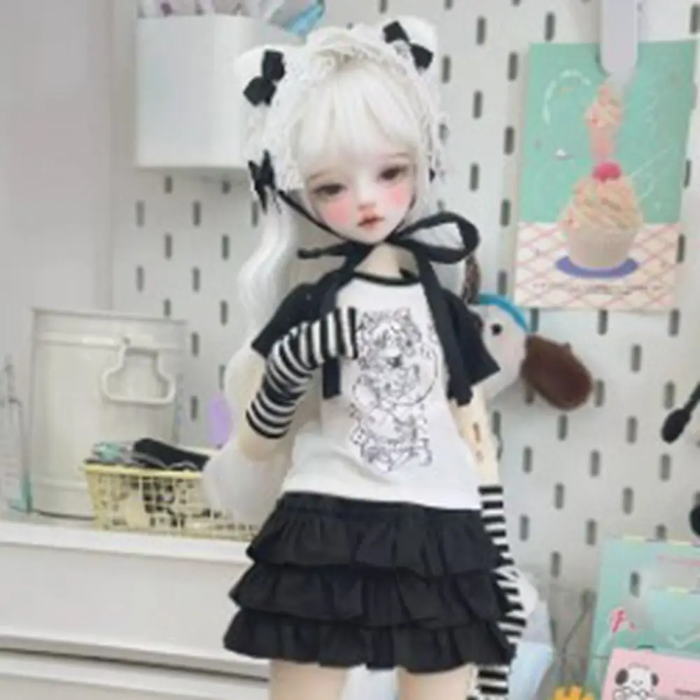 

Модная кукольная короткая юбка, мини-3 цвета, нижняя юбка с тортом, милые аксессуары «сделай сам» для кукол 1/4 1/6 BJD 30/45 см