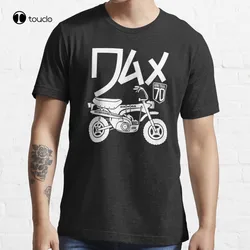 The Dax Japan Jap Mini Bike Moto Trail Running Minibike Minimoto Minitrail Motorcycle T-Shirt Cotton Tee Shirt