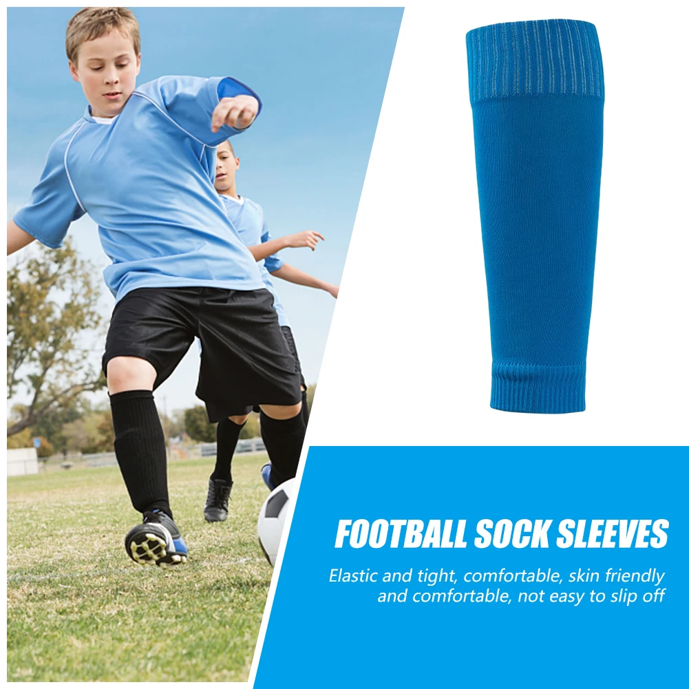 Breathable Cylinder Calf Football Long Protection Socks Cover Comfortable Anti-friction for Outdoor Basketball Cycling