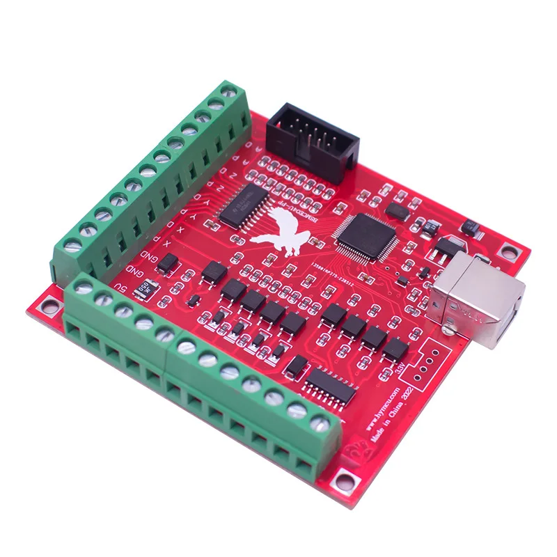 High performance USB Interface Board MACH3 Motion Controller Card Feidiao Card Engraving Machine Control Board CNC Interface