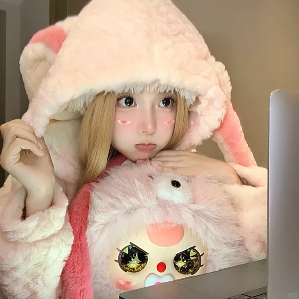 Genuine Nommi 400% 38cm Little Daisies Series Vinyl Rabbit Doll