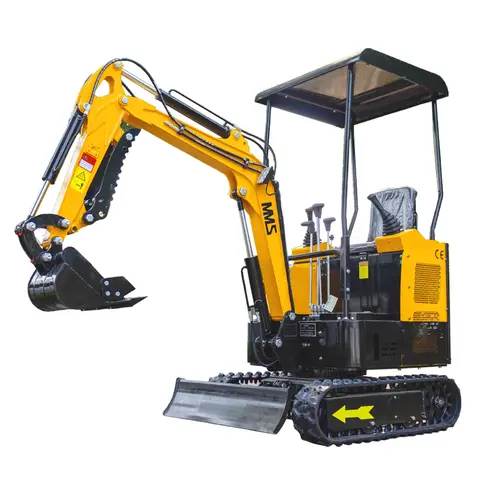 1 Year Warranty Mini Excavators 1.5 ton Mini Hydraulic Agricultural Digger for Garden Farm 1500 kg with Crawler Door to Door