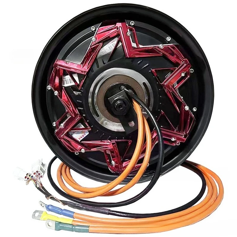 

Motor 12 inch 5000W 45HV7 power saving enhanced version 72-96v electric motorcycle motor