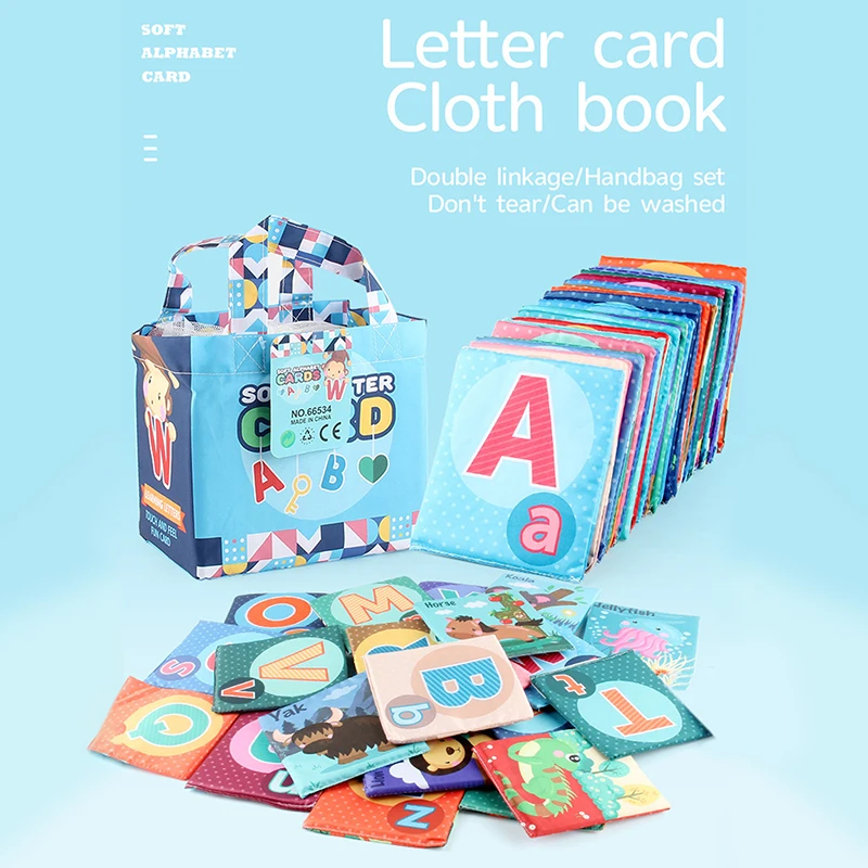 

Early Childhood Enlightenment Book for Letters And Number Education Preschool Learning Toy Gifts