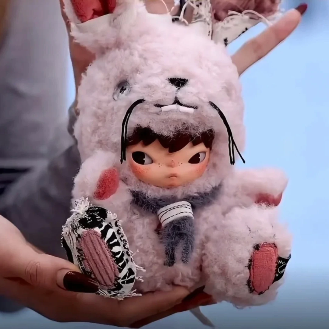 

New POP MART HIRONO Little Hare Rabbit Series Blind Box Doll Doll Cute Anime Desktop Kawaii Surprise Birthday Toy Art Pieces