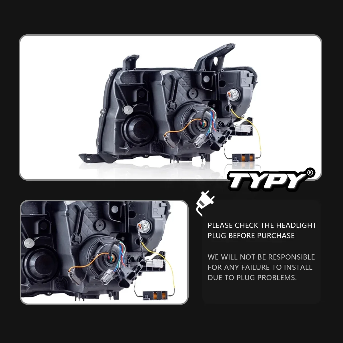 

Новые светодиодные фары, модифицированные полные фары для Mitsubishi Pajero V97 2009-2021, указатели поворота, дневные ходовые огни