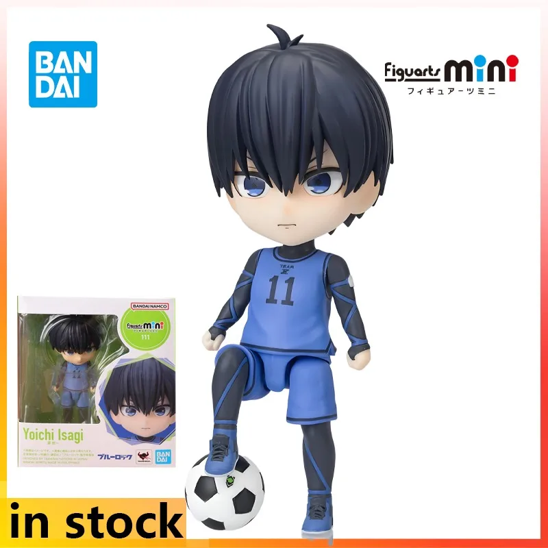 Bandai Seri Mini Figuarts Asli Mainan Model Figur Aksi Anime Penjara Biru Hadiah Ornamen Model Koleksi untuk Anak Laki-laki