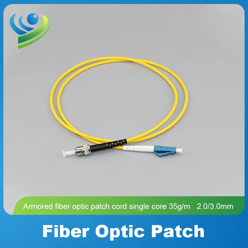 

1-30M optical Patch Cord LC to ST Singlemode Cable Single Core Fiber Jumper