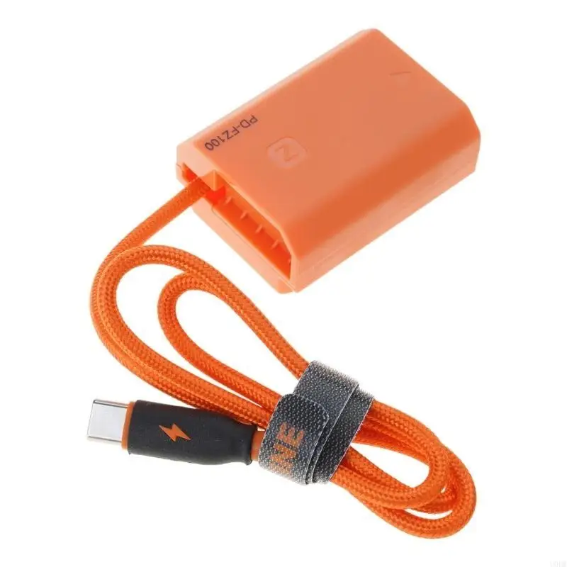 

U0DB Type C USB C to FZ100 Dummy Battery for A7III A7RIII A7SIII A7RM4 A9 A7M3 A7C FX3-AB Supports Long Video and Photography