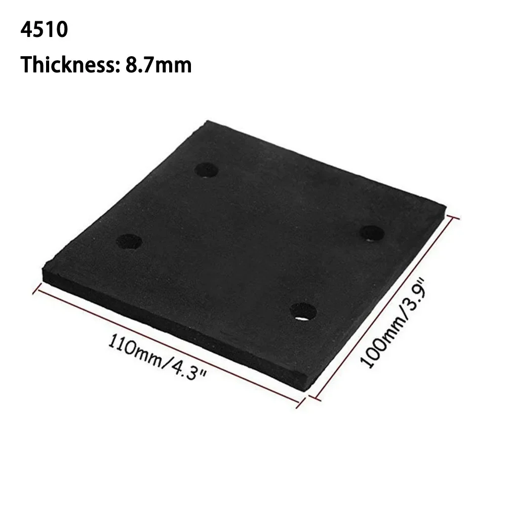 

Replacement Accessories Sander Foam Pad Sponge Pad For Sander 10Pcs 4510/9035/9045 Black Bottom Plate Rectangle