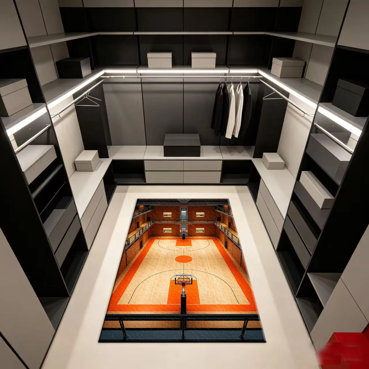 Indoor Basketball Court Sports - Home Gym And Basketball Court 评论和价格