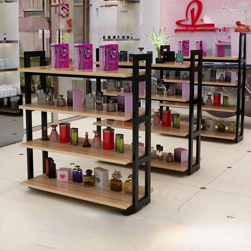 Display cabinet: three-storey assembly table, promotional display stand, mother and baby store shelf