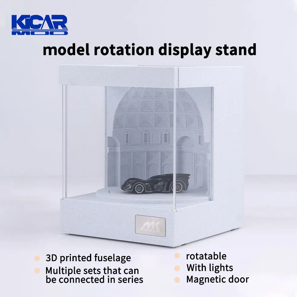 Kicarmod 1/64 Magnetic Tape Lamp with Rotatable Feature for Advanced Car Model 3D Printing Model for 1:64 Architectural Scenes