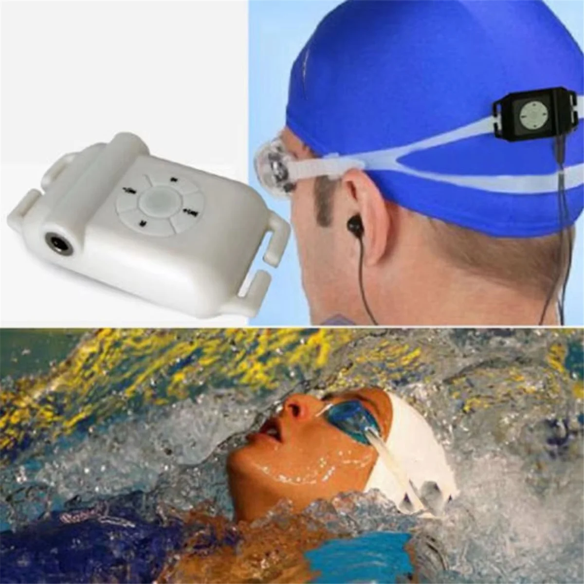 

Popular_MP3 Player IPX8 Waterproof MP3 Player Capacity for Swimming/ Surf