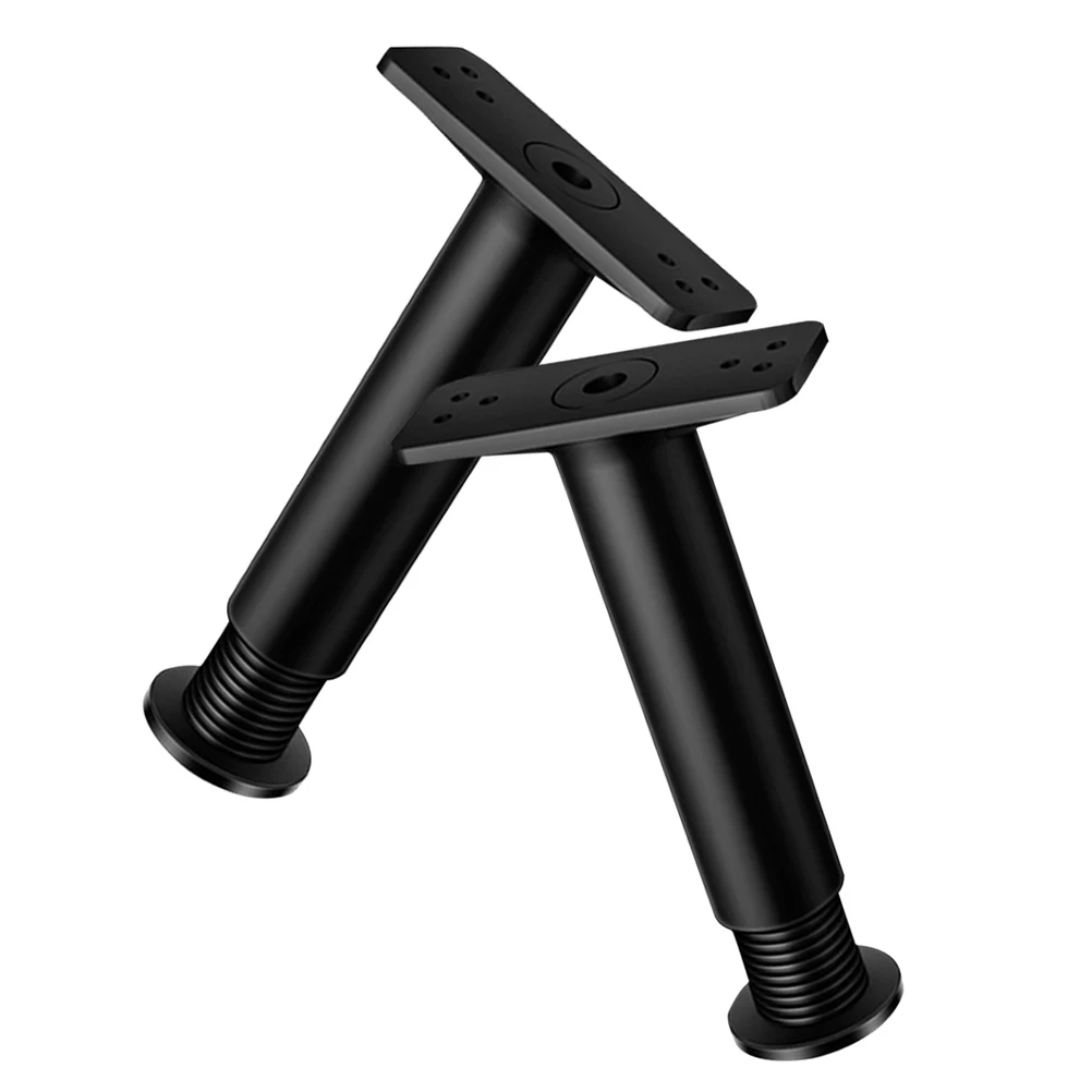 

2Pcs Adjustable Bed Frame Legs Support Center Replacement Parts for Bed Furniture Riser Adjustable Furniture Legs