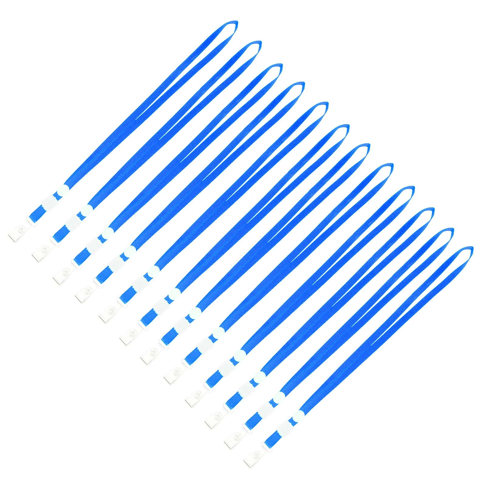 

50Pcs Certificate Lanyard Reliable Comfortable Hanging Strap for Work Student Nurse Id Card Holder Work Cards Hanging Strap