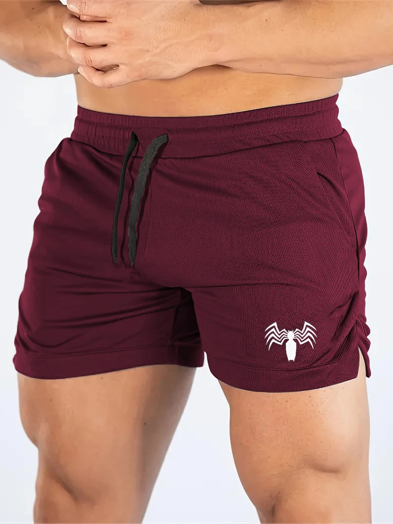 

Новые летние мужские шорты 2025 года с рисунком смайлика - это повседневные и модные уличные шорты.