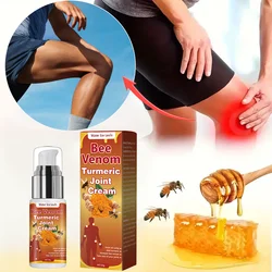 Bee Venomturmeric Joint Cream - Hypoallergenic Soothing Moisturizer with Natural Honey, Glycerin for All Skin Types