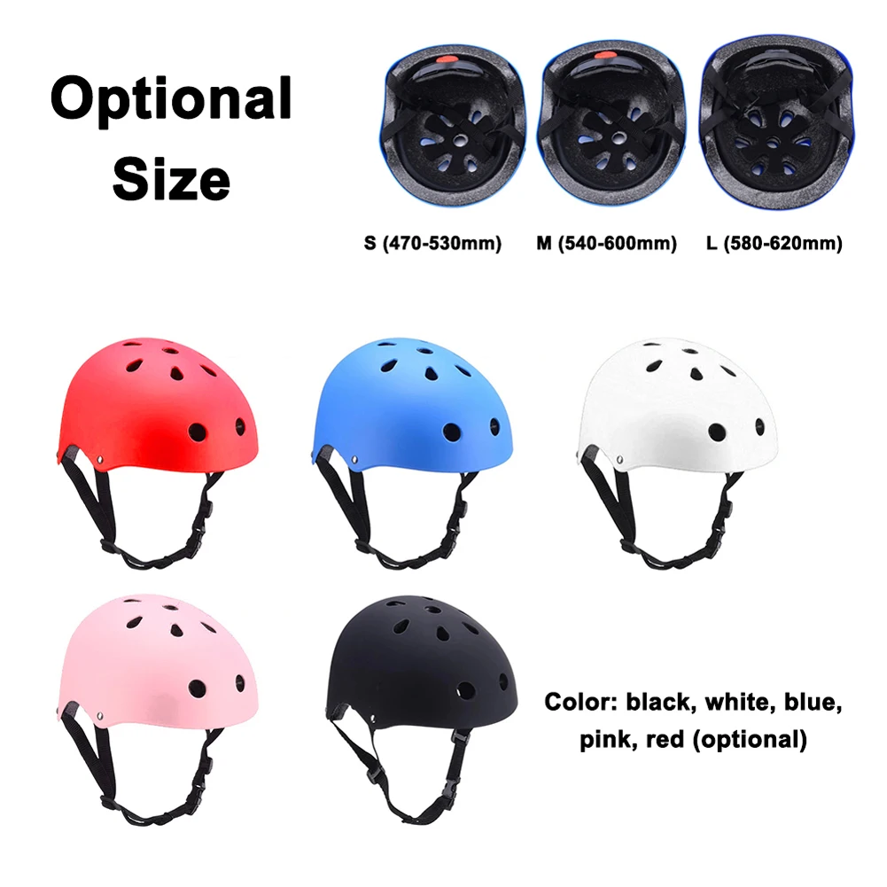 Cycling Skateboard Helmet Roller Skating Balance Bike Helmet Child Adults Skating Scooters Helmet Adjustable Safety Cap