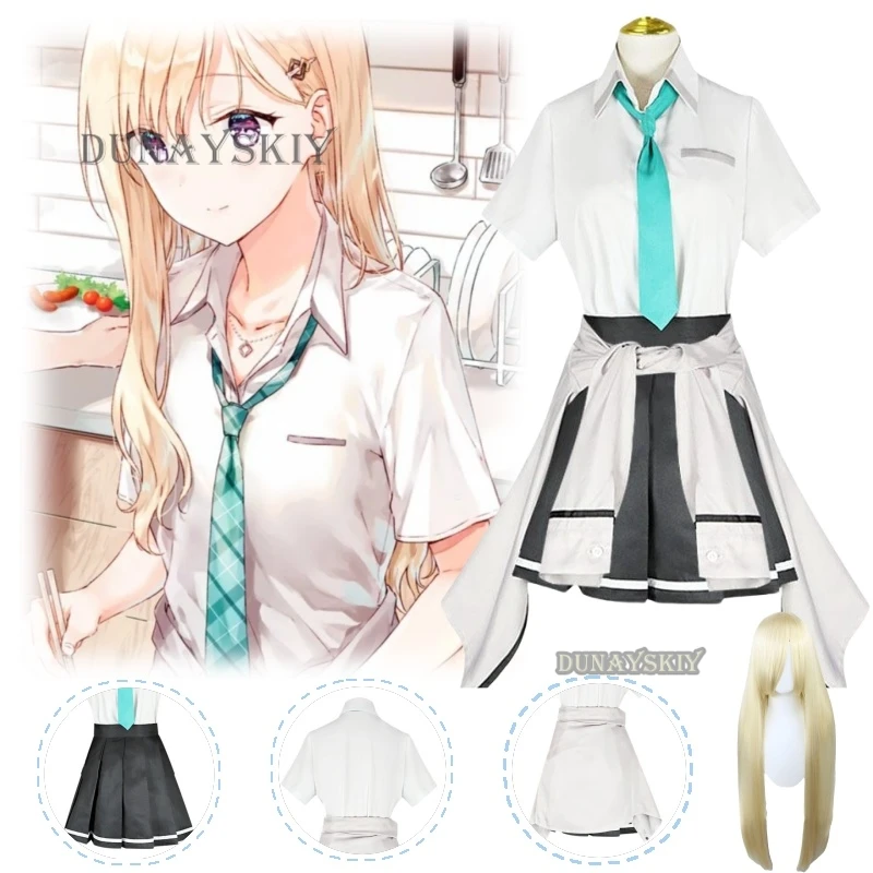 

CosplayAyase Saki Cosplay Fantasia Costume Anime Gimai Cosplay Seikatsu Disguise For Female Women Adult Halloween Carnival Party