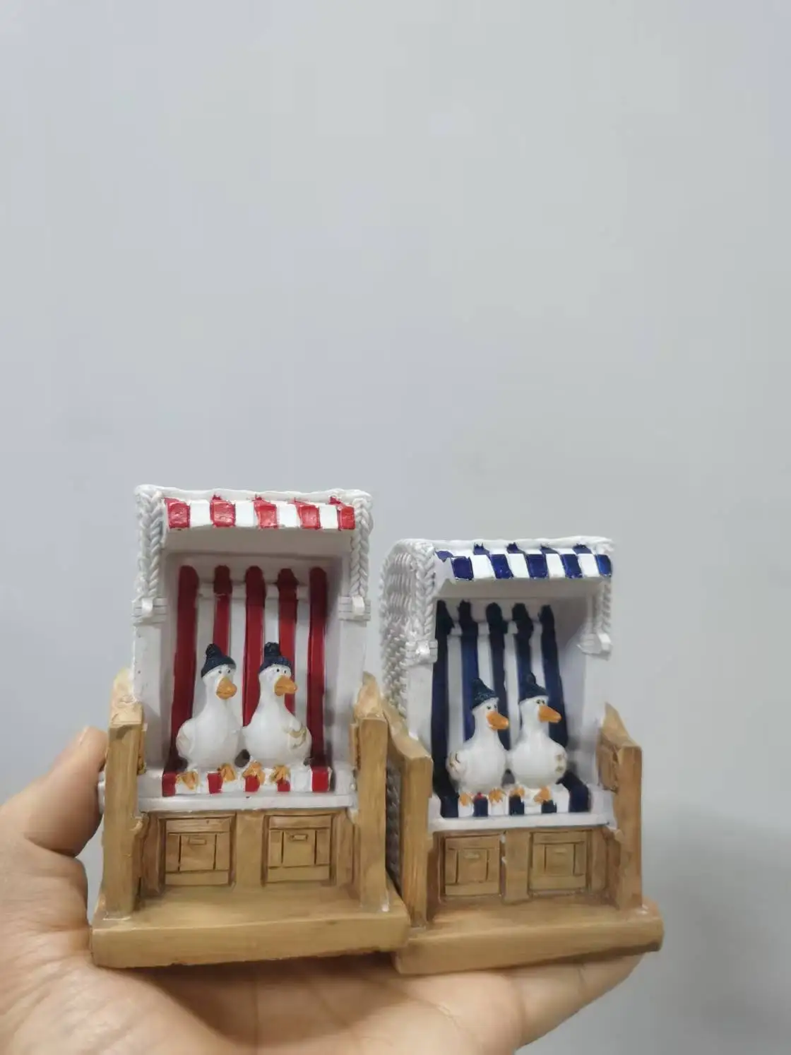 

Фигурка из смолы для психотерапевтической песочницы: утка для игр и занятий