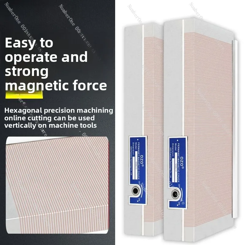 OZO Precision Grinder Permanent Magnet Chuck Powerful Detail Dense Disk Spark Machine Engraving Wire Cutting Flat Magnetic Table