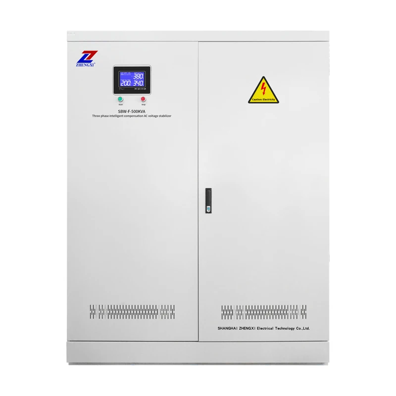 SBW-50KVA 100KVA 3 phase voltage stabilizer 80% power regulator ac automatic control stabilizer oil field voltage regulator