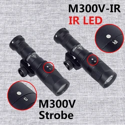 Tactical SureFire M300 M600 Upgrade M300V IR M600V IR Infrared LED Scout Light Flashlight Hunting Rail Mount Light