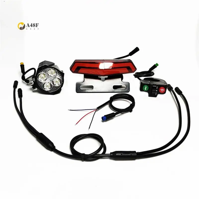 

A48F-24-60V Электрический велосипедный фонарь стоп-сигнала с контроллером звукового сигнала SM Индивидуальная версия