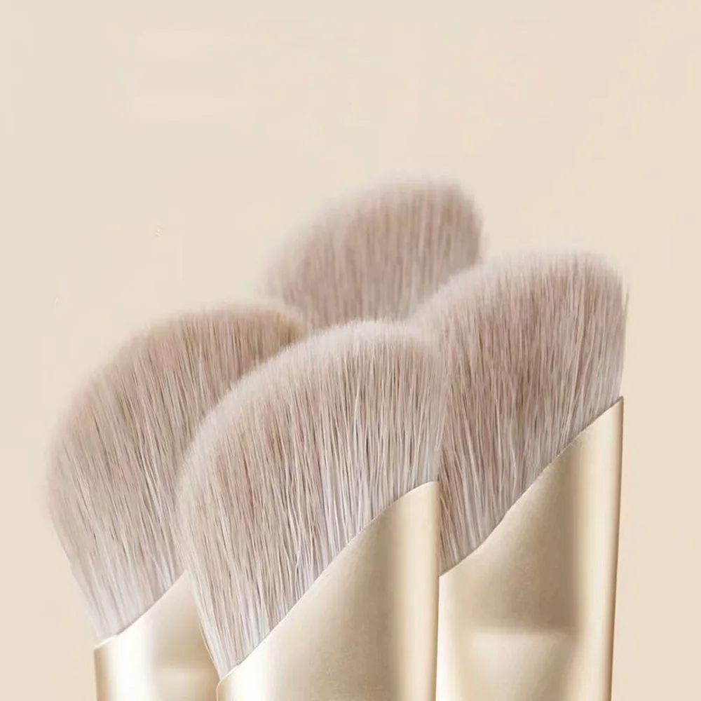 Pinceau d'ombre antarctique en forme de faucille, pinceaux de maquillage, contour des yeux angulaire, beauté professionnelle, mélange cosmétique, outils anti-cernes, 3 pièces