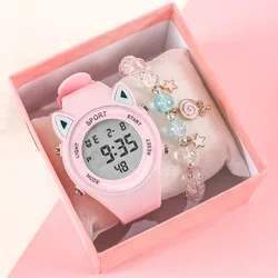 Relojes electrónicos para niños de escuela media, relojes de pulsera para hombres y mujeres, relojes de moda, fresco y Simple