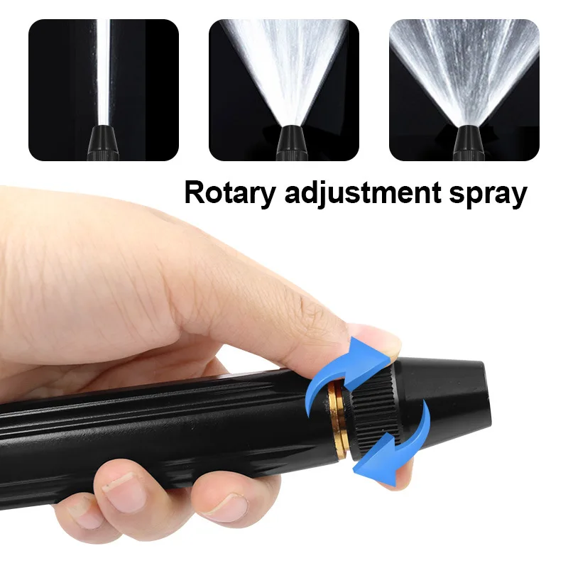 Pistola de agua multifuncional para lavado de coches, rociador Manual ajustable de alta presión, boquilla de pulverización, accesorios para
