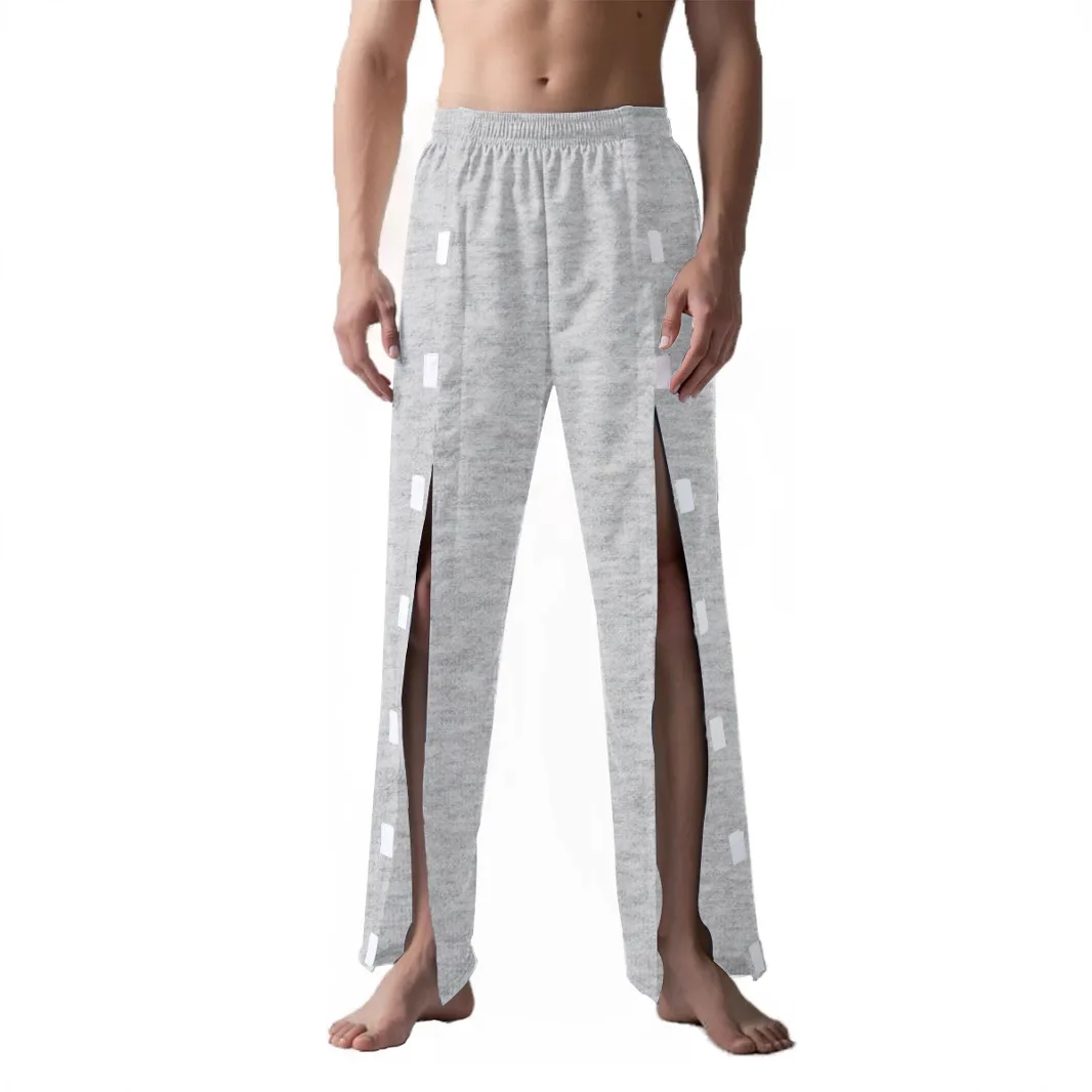 Fractures, Bedridden, Paralyzed Patients, Easy To Wear And Take Off Their Clothes, Nursing Clothes, Yarn Pajamas