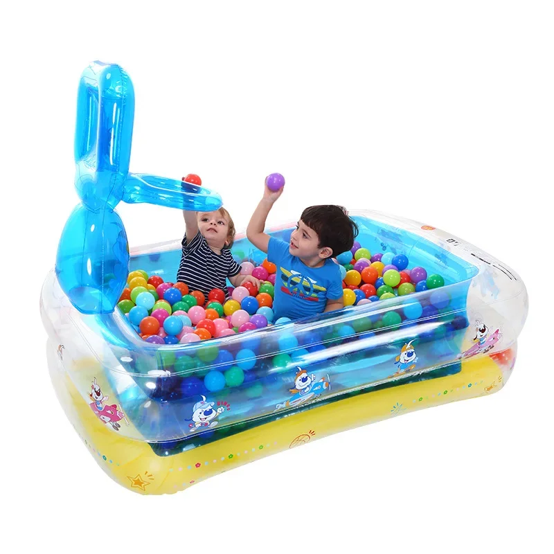 Bobo Pool Basketball Hoop Pool Baby Inflatable Bed, Swimming Pool, Children's Paddling Pool