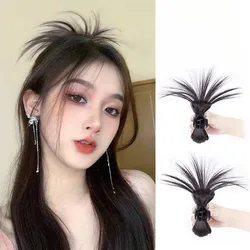 Wig High Ponytail Hair Clip Headdress 2023 Fashion Personality Korean y2k Girls Sweet Cool Wig Pad HairClaws Hairpin Wholesale