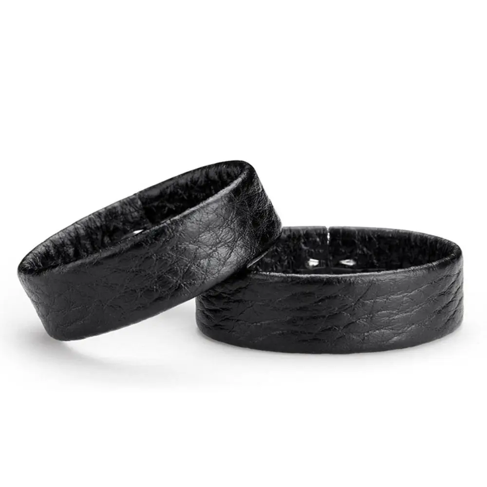 Universele Koe Lederen Heren Riem Ring Diy Delicate Taille Riem Cirkel Riem Staart Vaste Ring Riem Accessoires